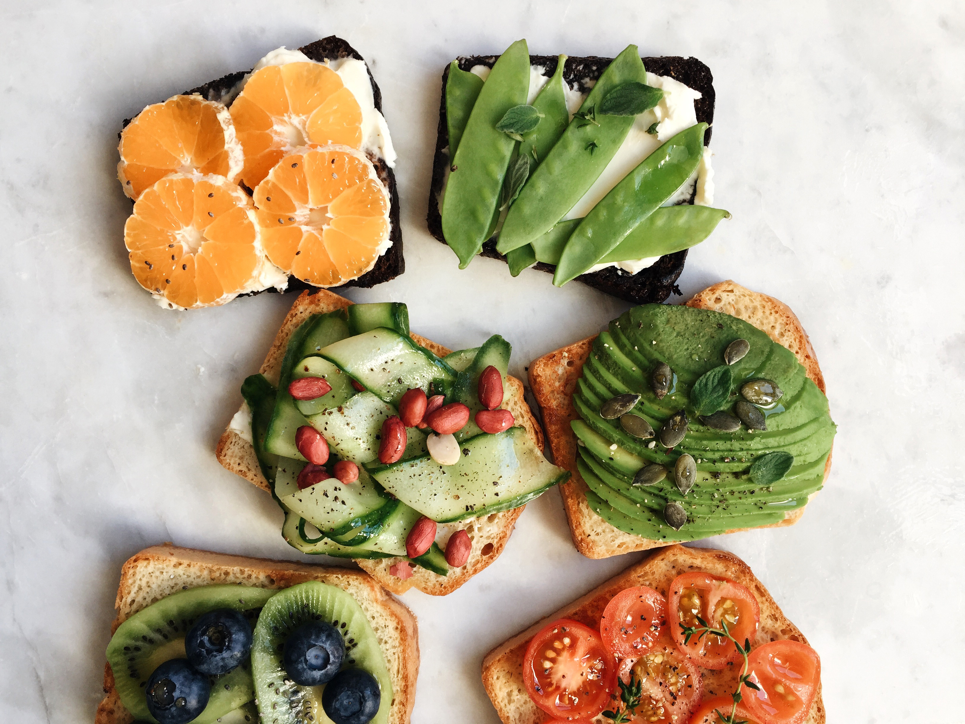 Assorted Toast Toppings